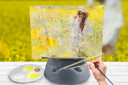 GoEasel Complete Painting Station (Grommet Exclusive Bundle)